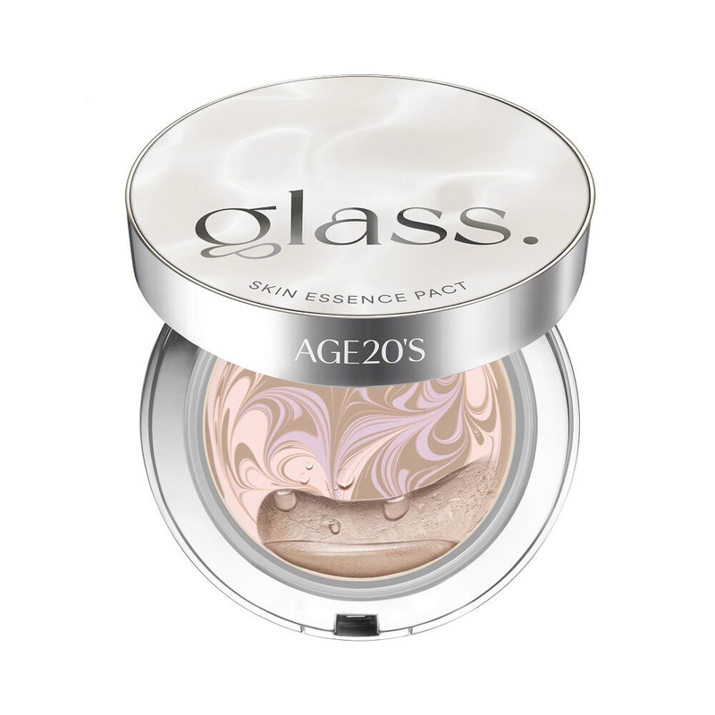 AGE20’s Glass Skin Essence Pact Glow SPF50+ / PA++++ 12.5g (Original + Refill) #21