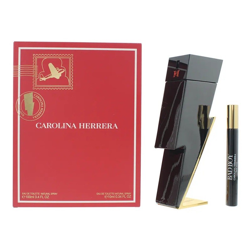 Carolina Herrera Bad Boy 2 Piece Gift Set: Eau De Toilette 100ml – Eau De Toilet