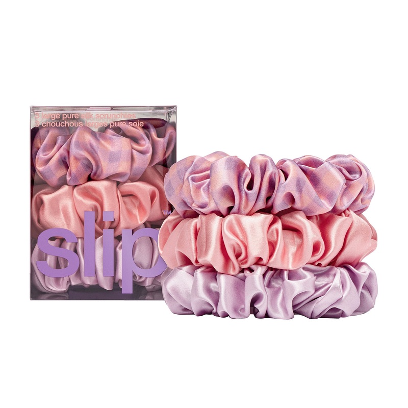 Pure Silk Large Scrunchies – Belleflower 1 Unit