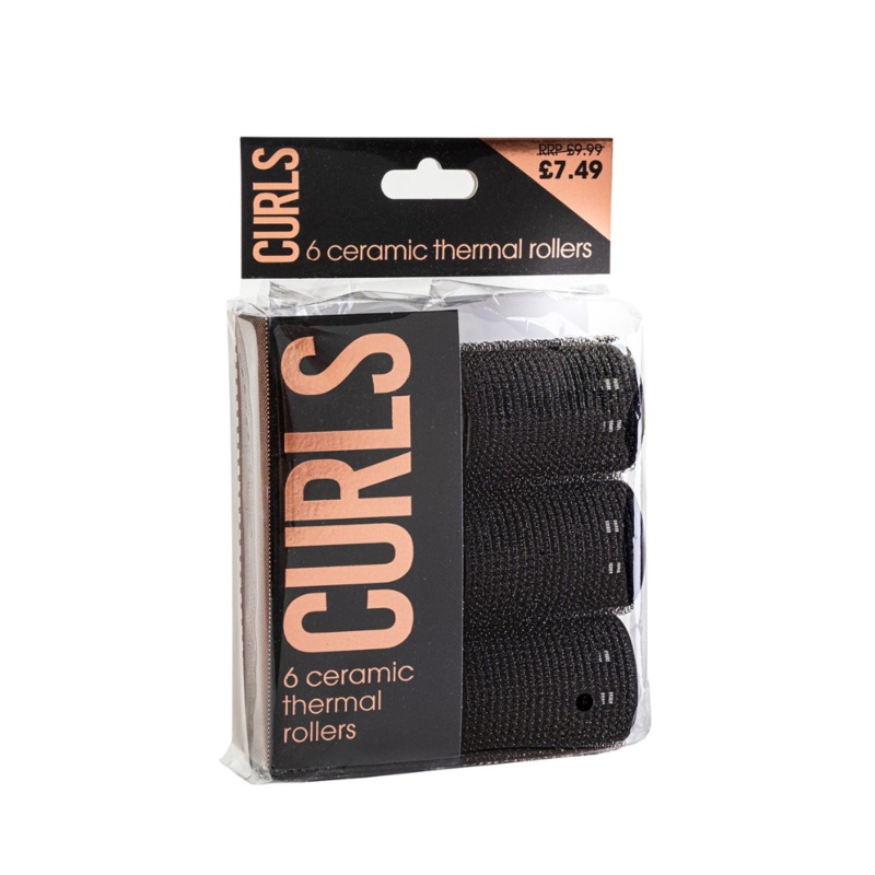 Salon Pro 6 Ceramic Thermal Rollers BEAU300