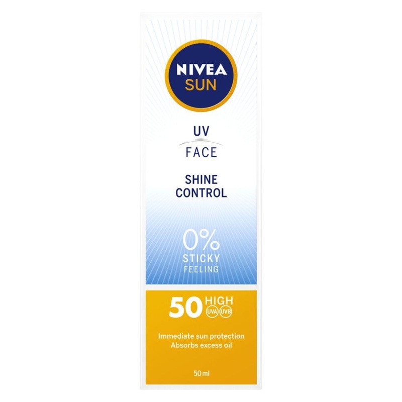 Sun Uv Face Suncream Spf 50 Shine Control 50Ml