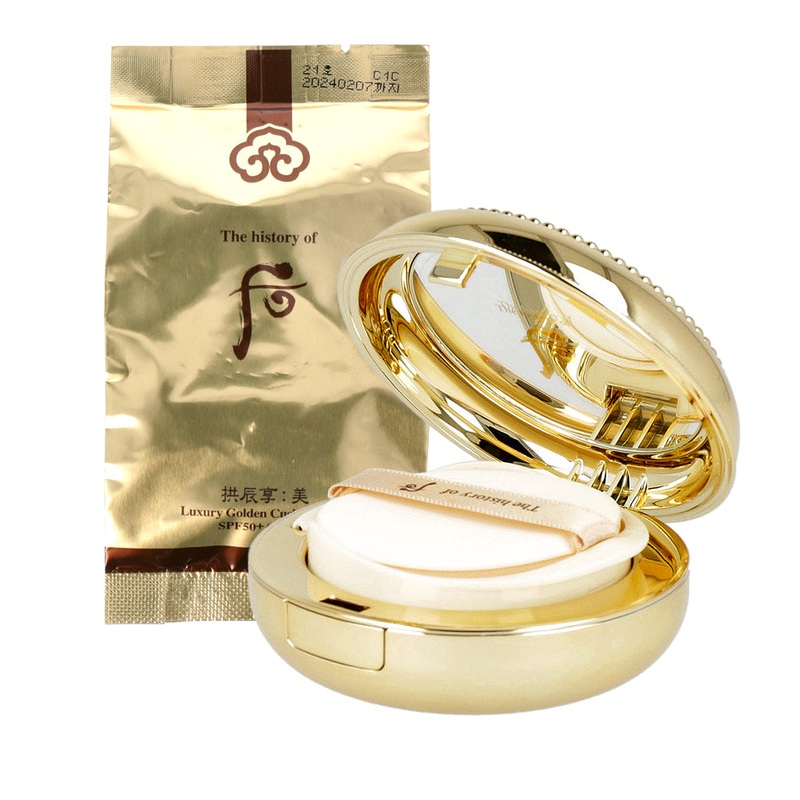 THE WHOO Gongjinhyang Mi Luxury Golden Cushion 15g (Only Refill) #21