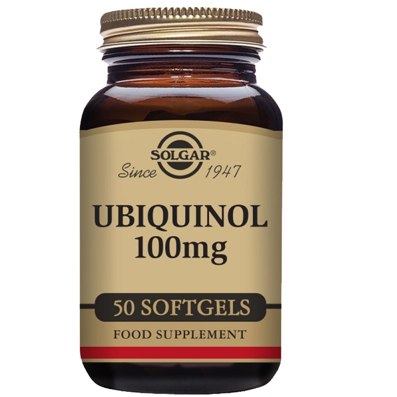 Ubiquinol 100mg 50 capsules