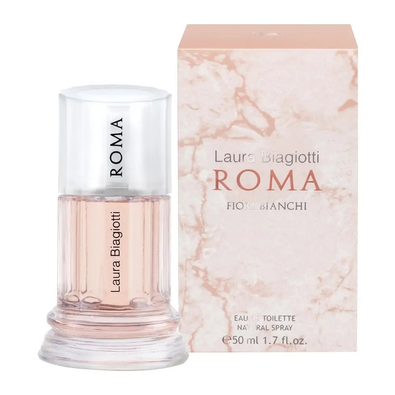 Laura Biagiotti Roma Fiori Bianchi Eau De Toilette 50ml