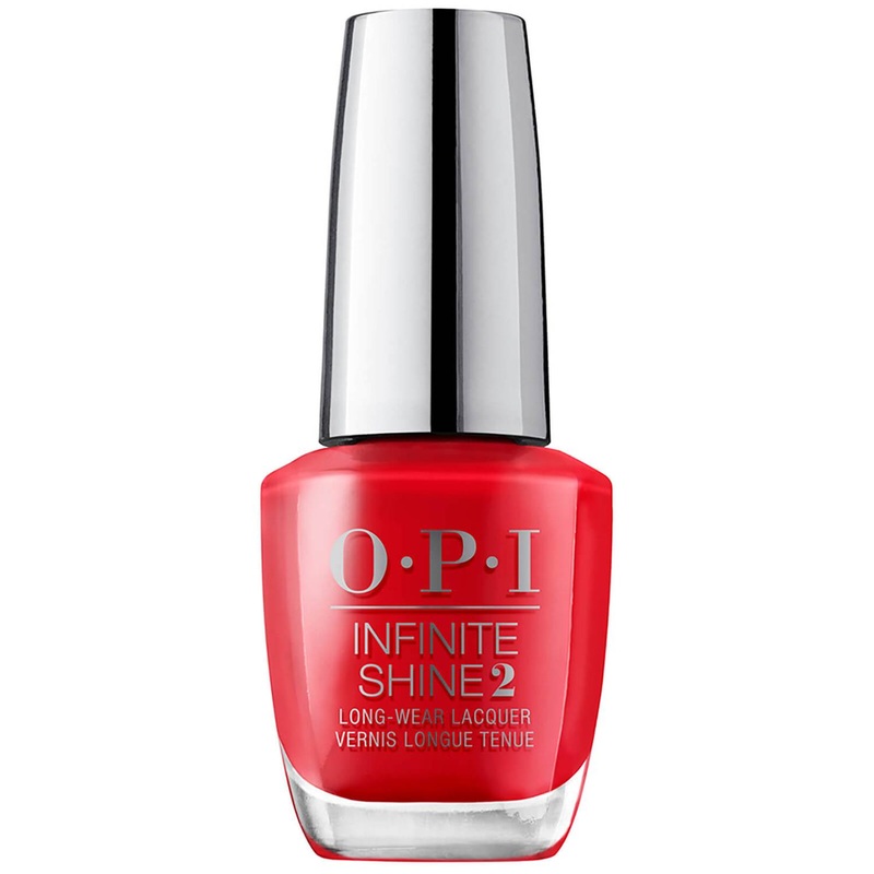 OPI Infinite Shine Nail Polish Red Heads Ahead