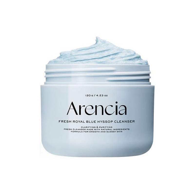 Arencia Fresh Royal Blue Hyssop Rice Mochi Cleanser 120g