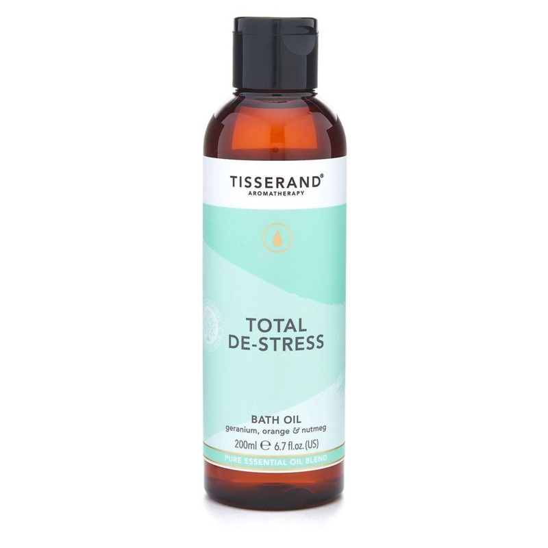 Aromatherapy Total De-Stress Bath Oil – 200Ml