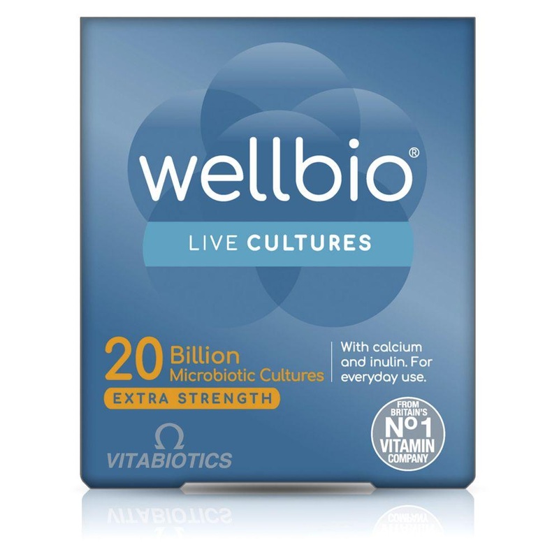 Wellbio 20 Billion Microbiotic Cultures Extra Strength – 30 Capsules