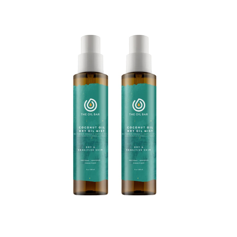 Aromatherapy Coconut Oil Dry Oil Mist (2 Pack)