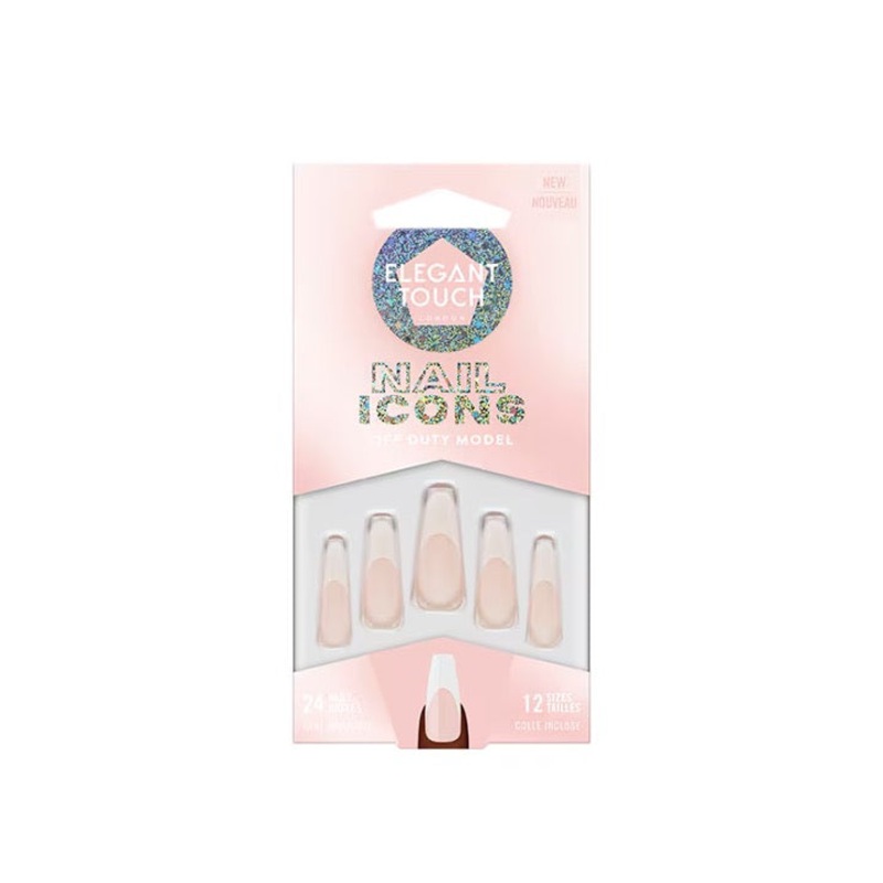 Elegant Touch False Nails Nail Icons Off Duty Model