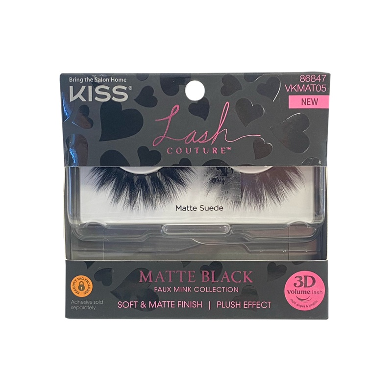Kiss Lash Couture False Lashes Matte Suede