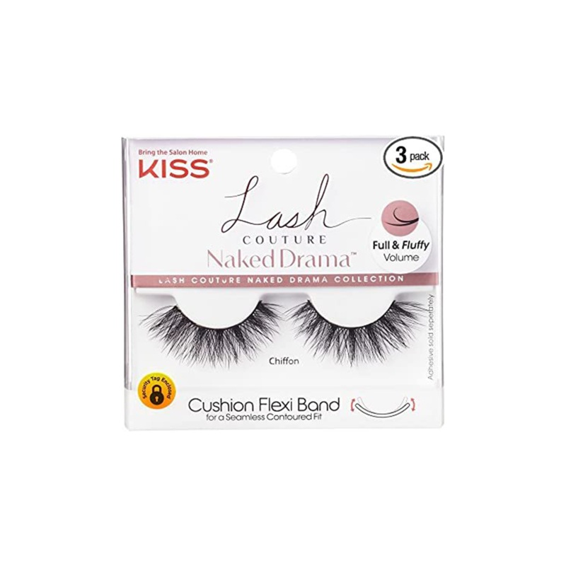 Kiss Lash Couture Naked Drama False Lashes Chiffon 76344