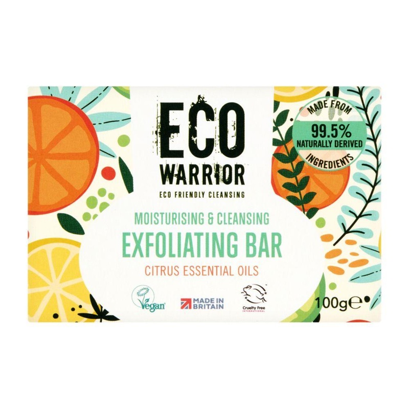 Moisturising & Cleansing Exfoliating Bar – Citrus Essential Oils 100G