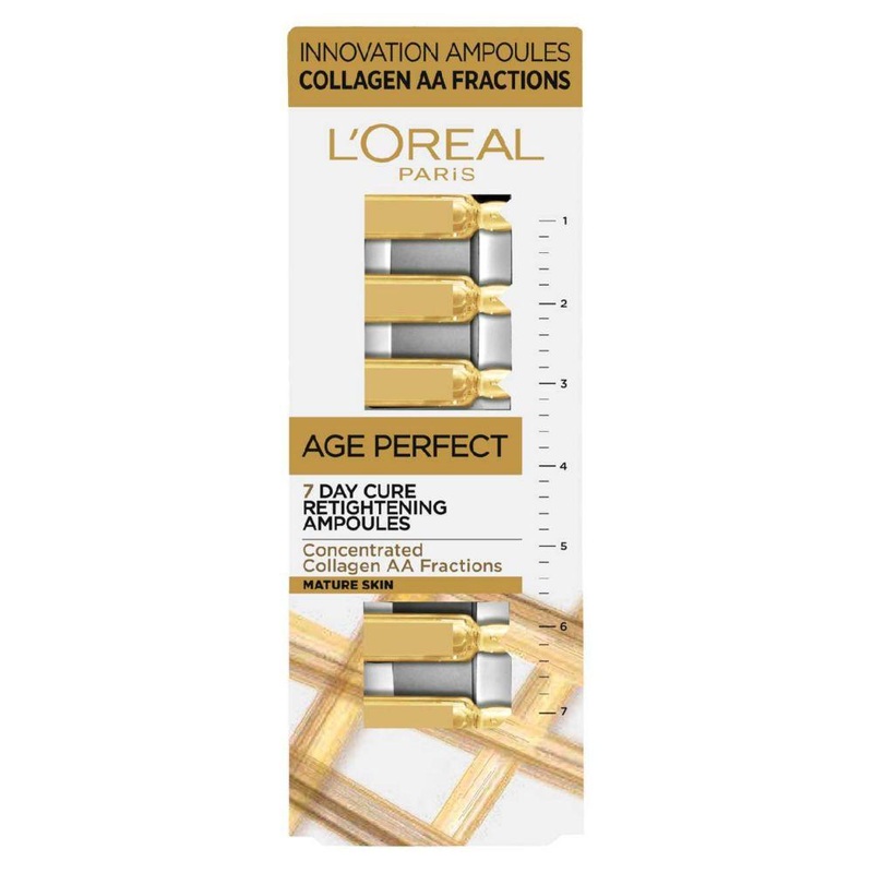 Paris Age Perfect Retightening Collagen Ampoules For Mature Skin 1.3Ml X7