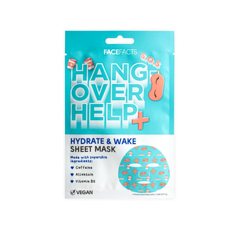 Face Facts Hangover Help Hydrate & Wake Sheet Mask