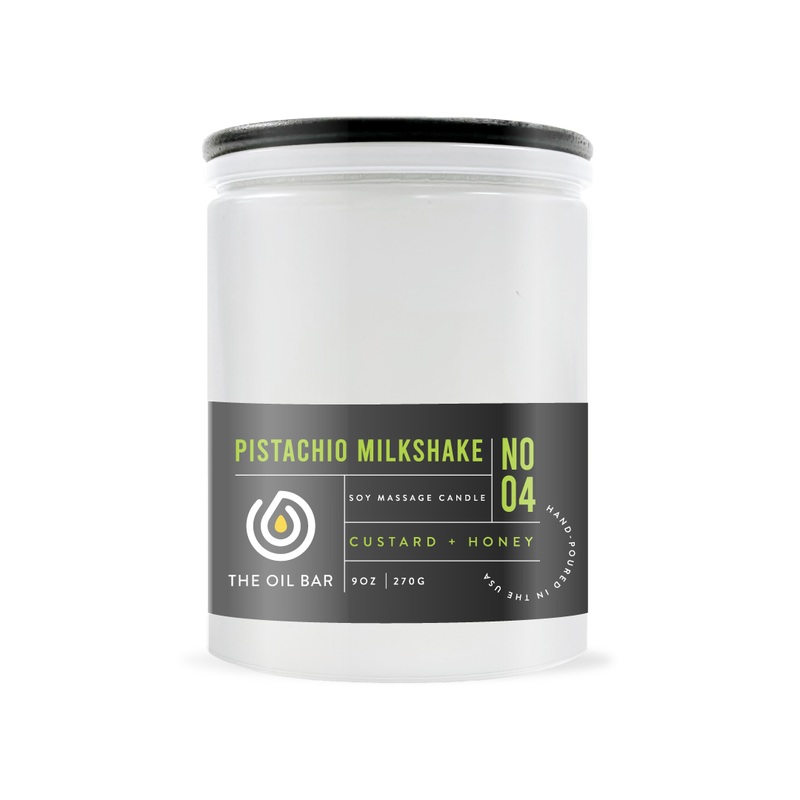 No. 4 Pistachio Milkshake Soy Massage Candle