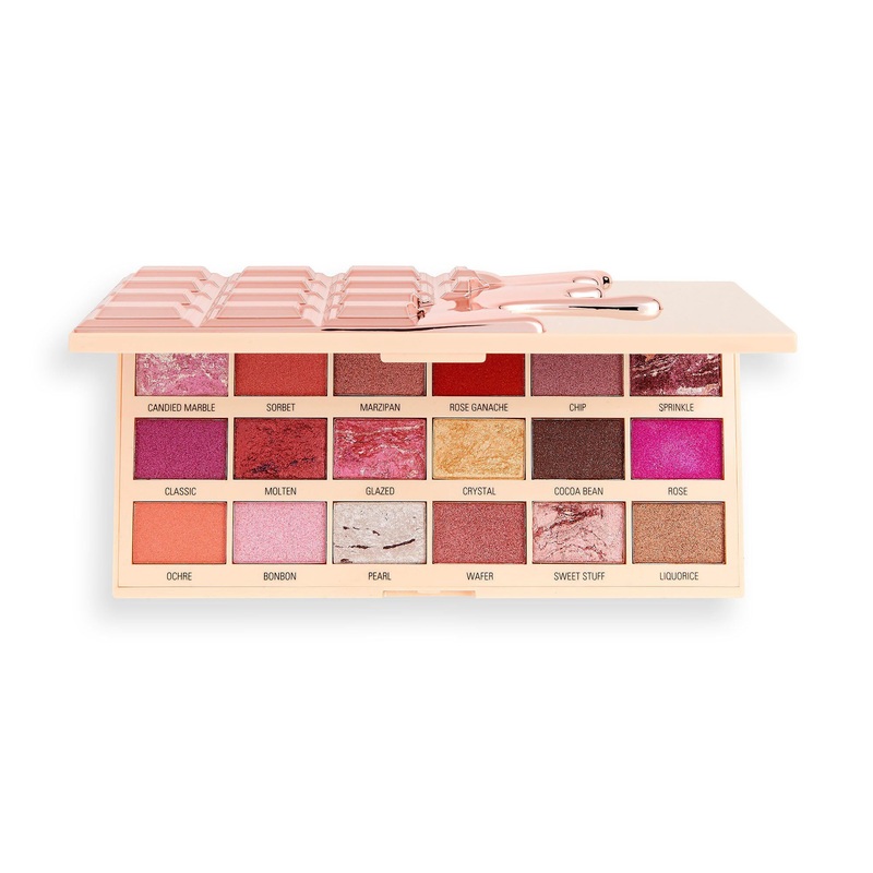 Revolution I Heart Revolution Chocolate Marble Rose Gold Eyeshadow Palette