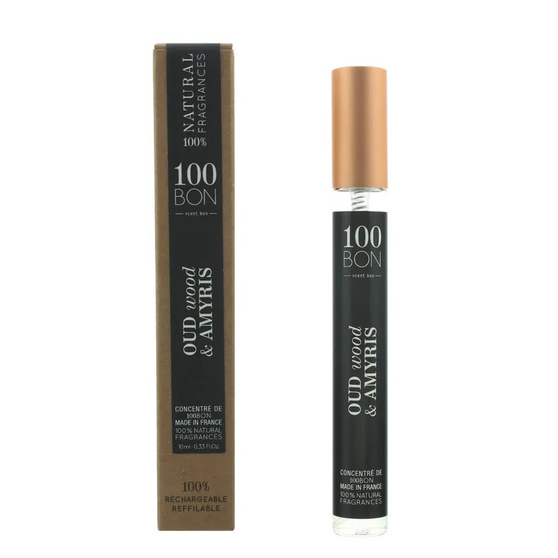 100 Bon Oud Wood  Amyris Concentr Refillable Eau de Parfum 10ml