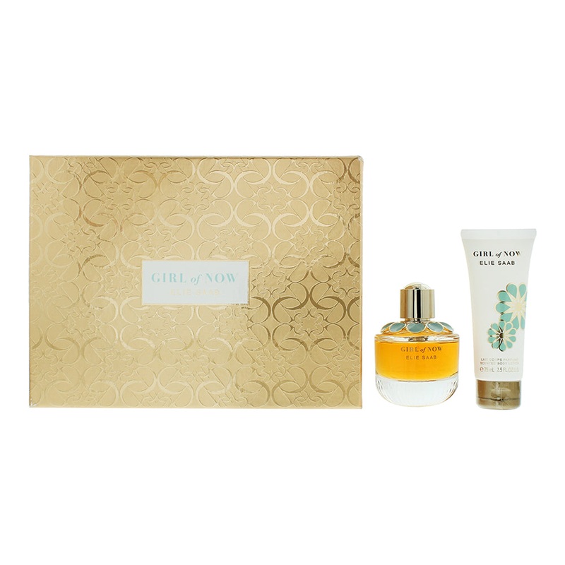 Elie Saab Girl Of Now 2 Piece Gift Set: Eau de Parfum 50ml – Body Lotion 75ml