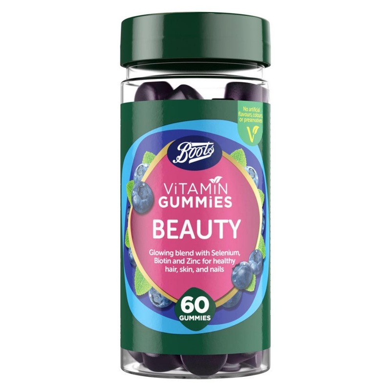 Vitamin Gummies Beauty – 60 Blueberry Gummies