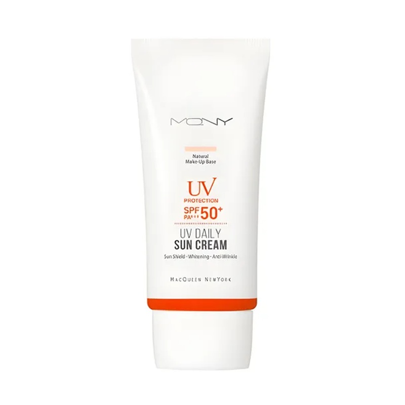MACQUEEN UV Daily Sun Cream SPF50+ PA+++ (Natural Make-Up Base) 50g