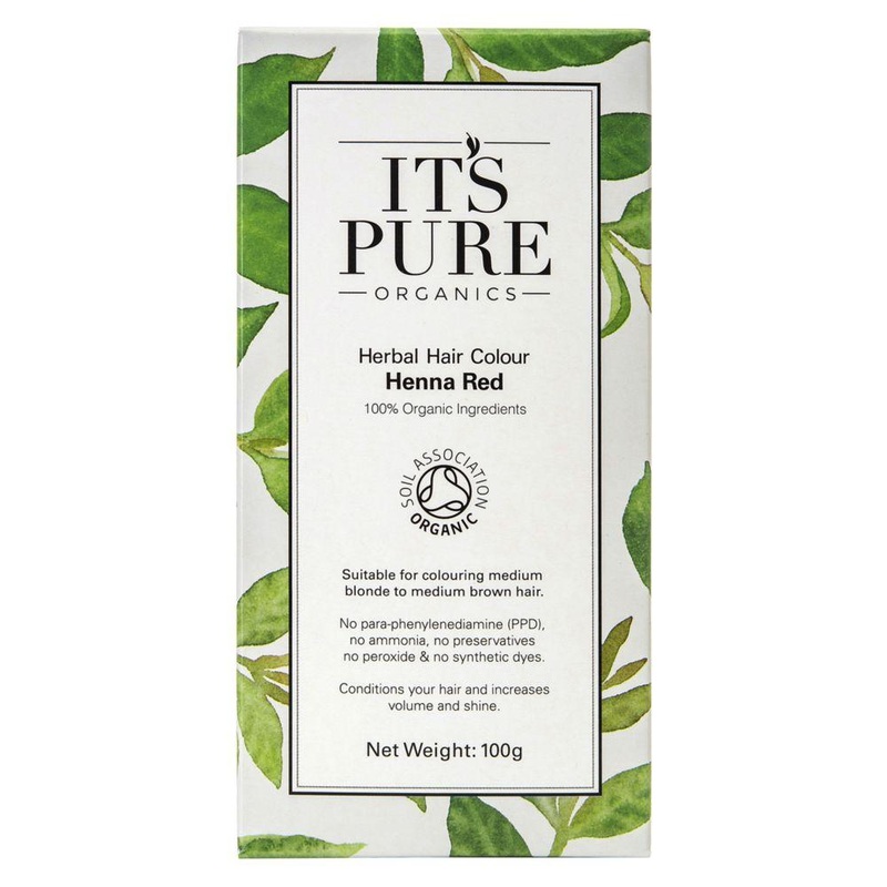 Organic Herbal Hair Colour Henna Red