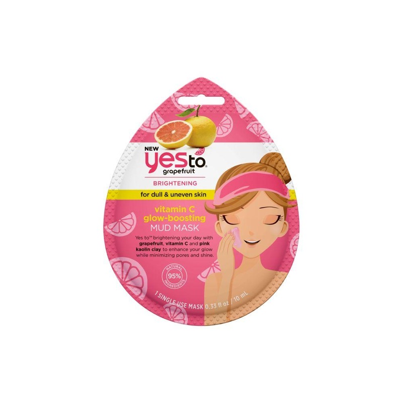 Grapefruit Vitamin C Boosting Mud Mask – Single Use