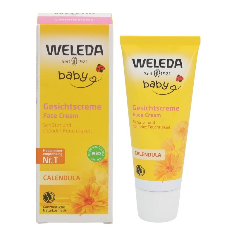 Hydrating Facial Cream for Babies Weleda Baby Calendula 50 ml