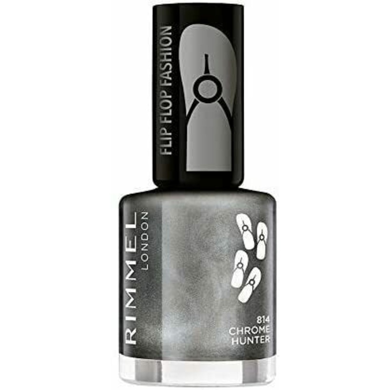 Rimmel Flip Flop Fashion Nail Polish Chrome Hunter 814