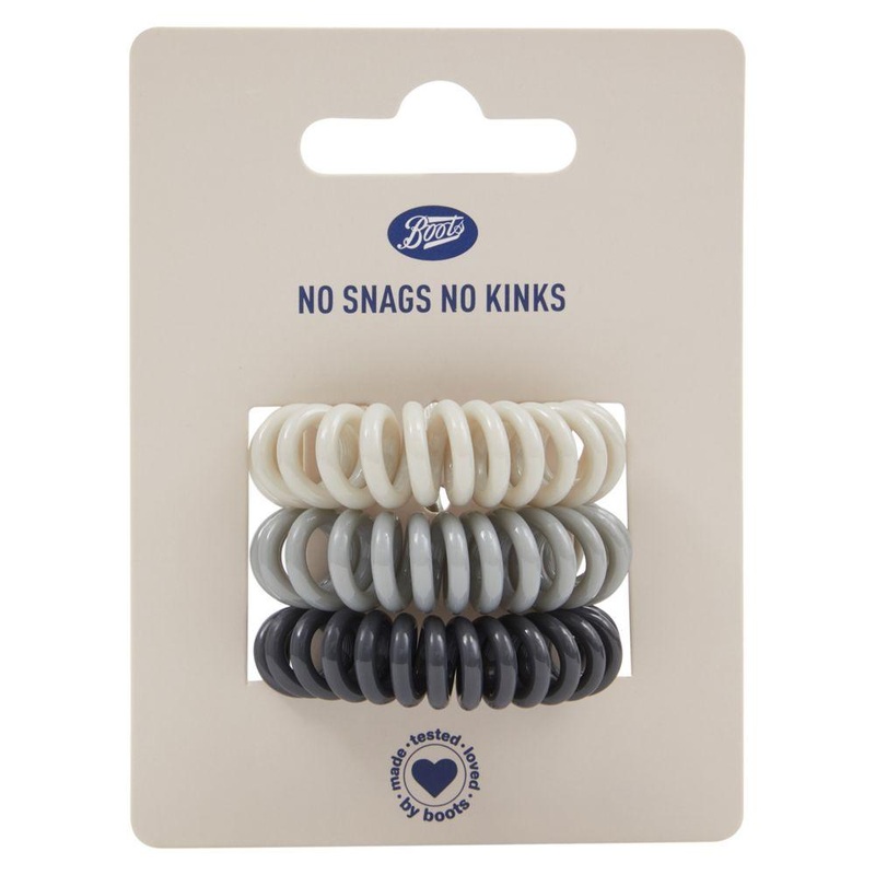 Sprial Bobbles Grey X3
