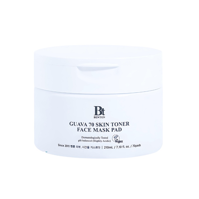 BENTON Guava 70 Skin Toner Face Mask Pad 210ml * 70 Sheets
