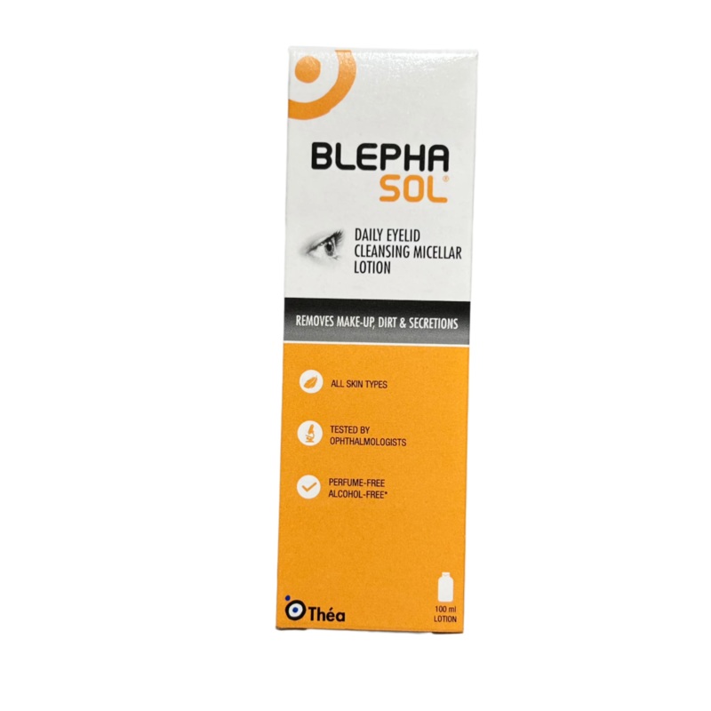 BlephaSol Daily Eyelid Cleansing Micellar Lotion 100ml