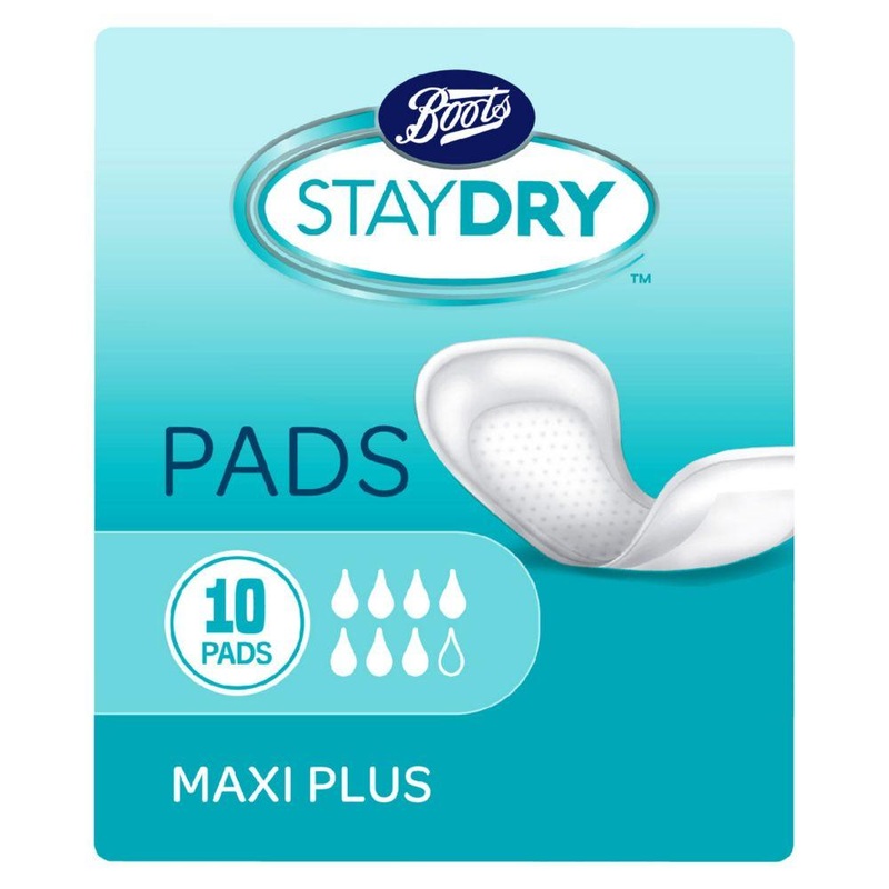 Maxi Plus Pads For Heavy Incontinence – 10 Pack