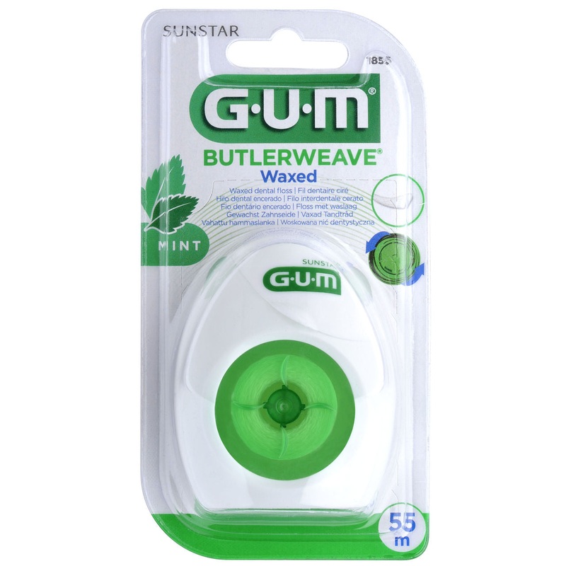 Butlerweave Mint Waxed Floss 55m