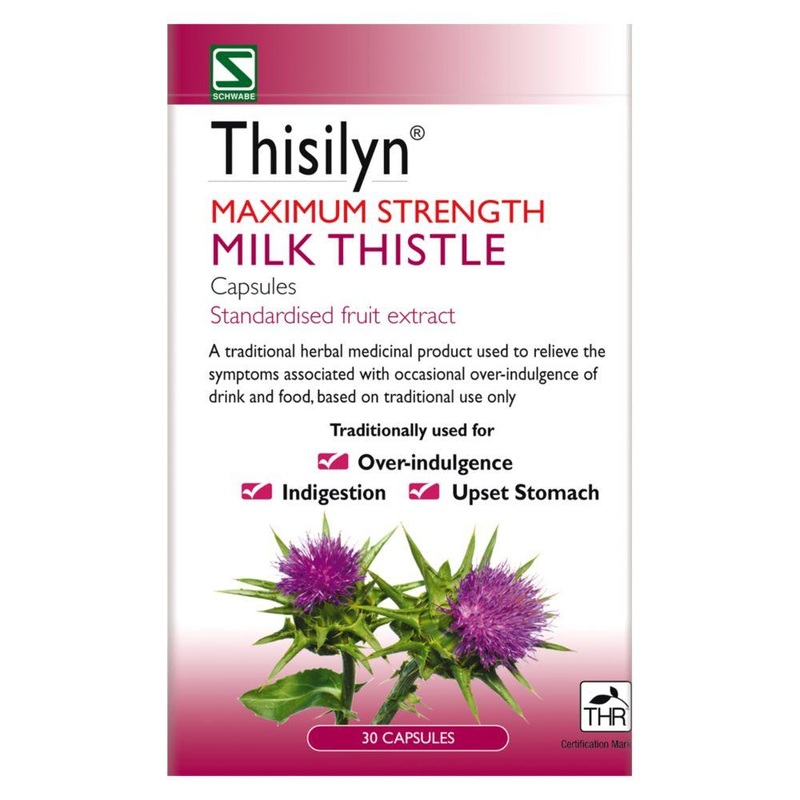 Maximum Strength Milk Thistle Capsules 30 Capsules