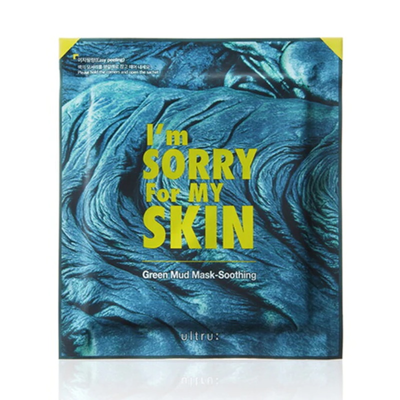 I’m Sorry For My Skin Green Mud Mask Soothing 3ea