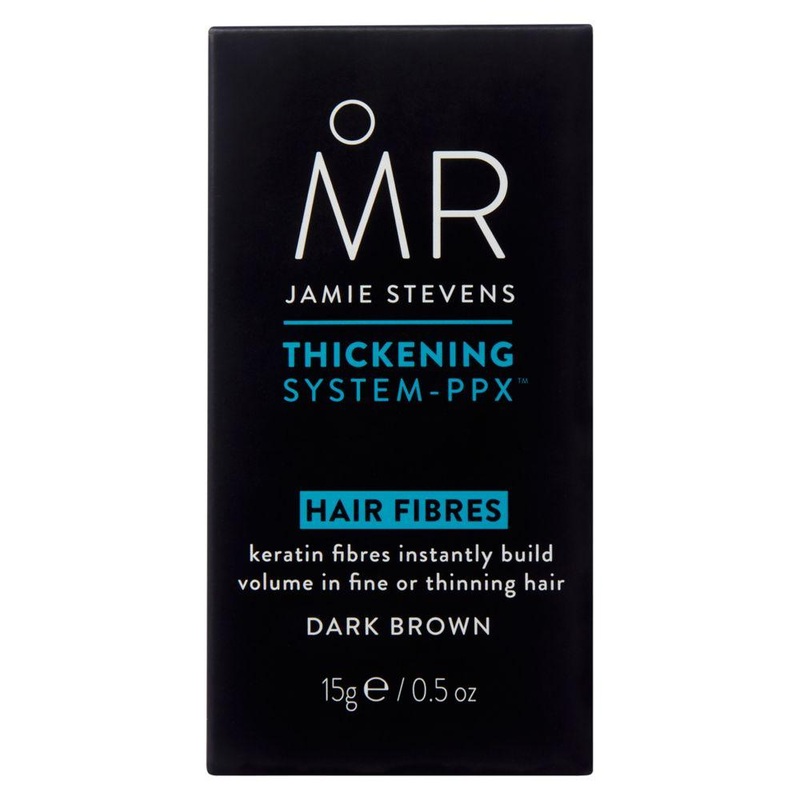 Jamie Stevens Thickening Hair Fibres Dark Brown 15G