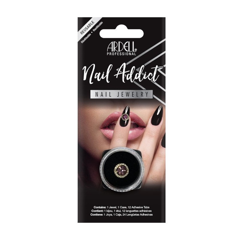 Ardell Nail Addict Nail Jewelry Purple Halo