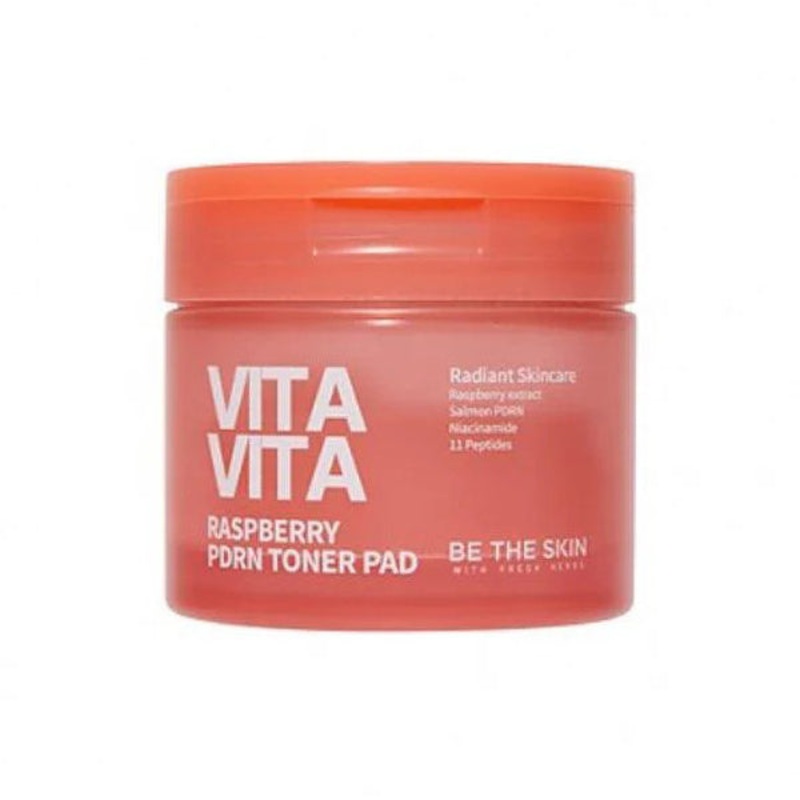 BE THE SKIN Vitavita Raspberry RDRN Toner Pad 120ml 60ea