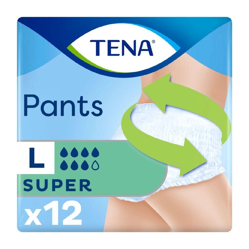 Incontinence Pants Super Large – 12 Pack