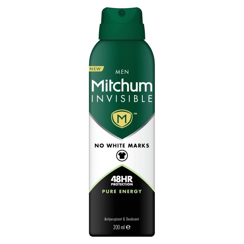 Invisible Men Pure Energy Anti-Perspirant 200Ml