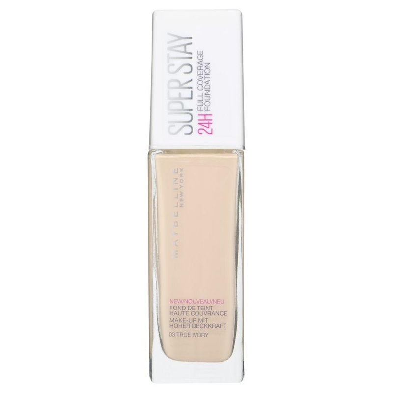 Superstay Full Coverage Long-Lasting Liquid Satin Finish Foundation 003 True Ivory