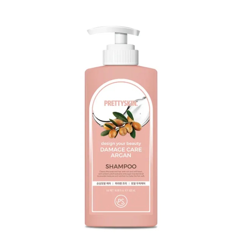 Pretty skin Design Your Beauty Damage Care Argan Shampoo 500ml