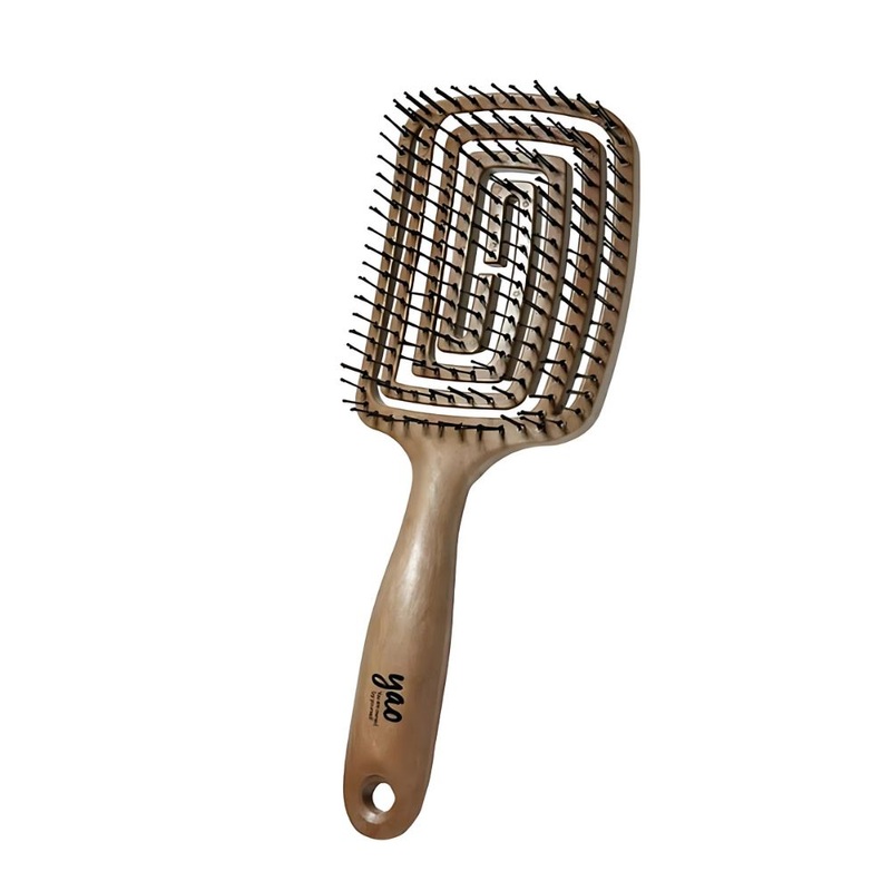 yao Wood-like Hair Brush (3 options to choose) Square Sensitive