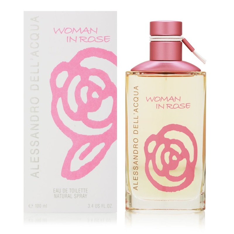 Alessandro Dell`Acqua Woman In Rose 100ml EDT (L) SP