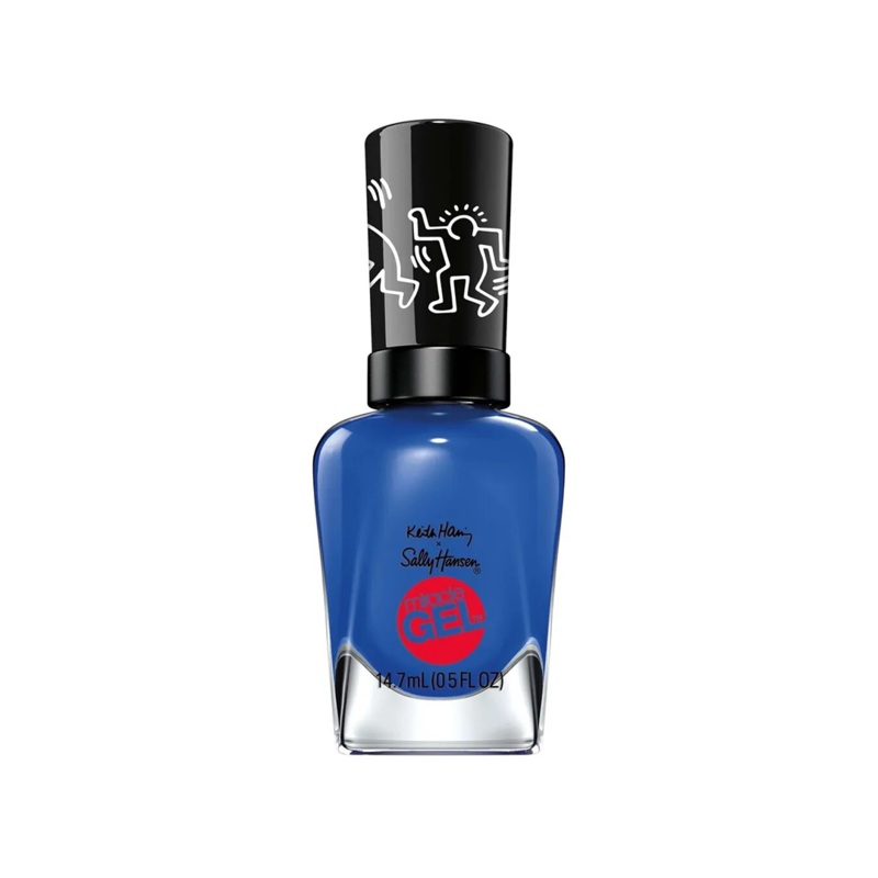 Sally Hansen Miracle Gel Keith Haring 925 Draw Blue In