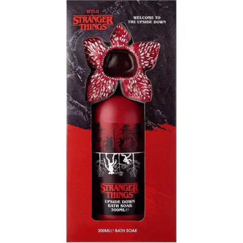 Stranger Things ‘Welcome To The Upside Down World’ Bath Soak with Demogorgan Head Topper