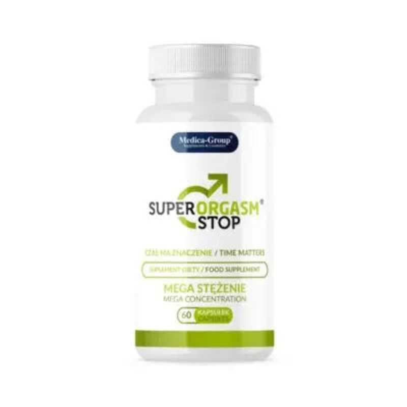 Super Orgasm Stop by Medica Group Tablets Food Supplement 60 Capsules