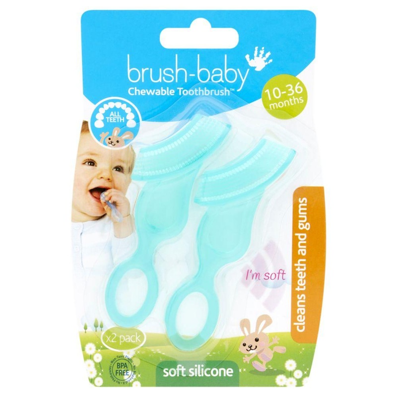 Chewable Toothbrush 2 Pack – 10-36 Months