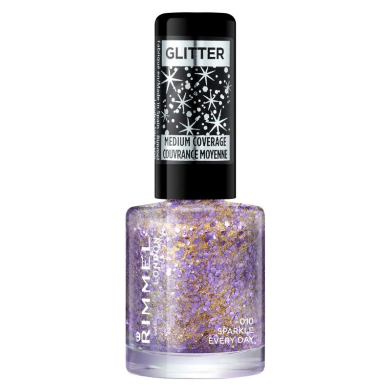 London Glitter Medium Coverage Nail Polish Sparkle Every day